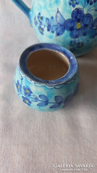 Italian ceramic tea set