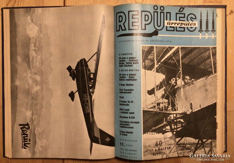 Repülés,Űrrepülés 1969.Teljes év.