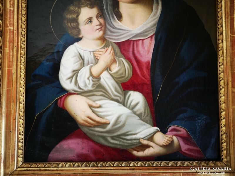 Madonna and Child Italian painter, first half of the 19th century