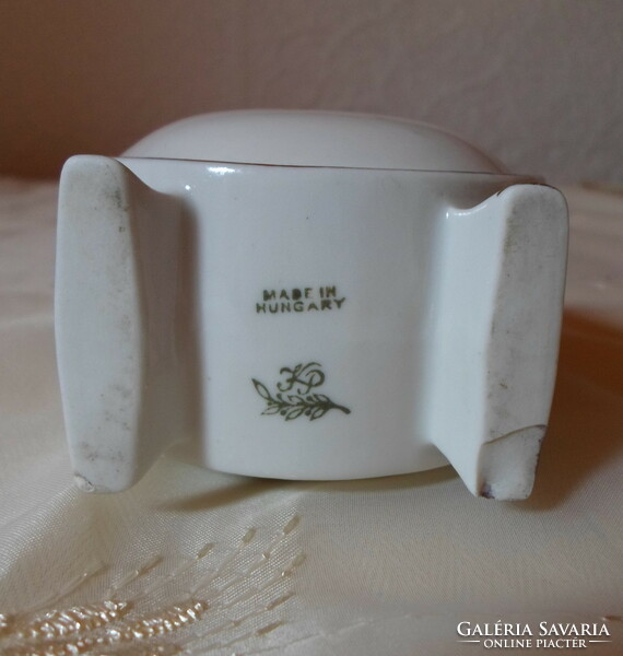 KP porcelán kulacs (Kőbányai Porcelángyár, retro / vintage)