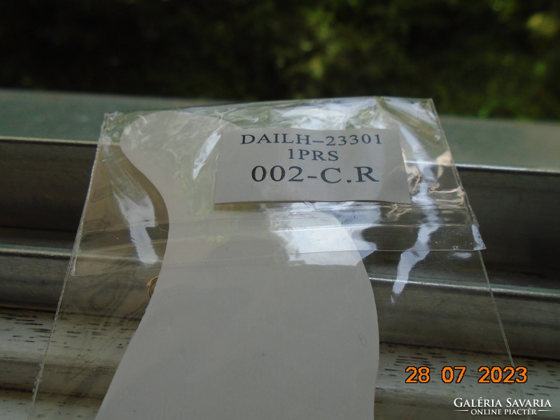 FASHION JEWELRY Aranyozott kínai bokalánc bontatlan csomagolásban