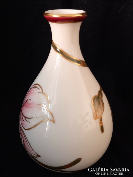 Zsolnay orchid mini vase in perfect condition