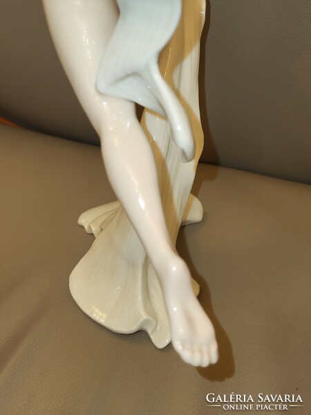 Extremely rare Art Nouveau Karl Ens nude ballerina