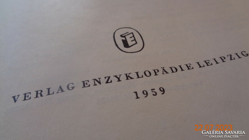 Bild Wörterbuch   D - F .   1959  . Képes német- francia  szótár