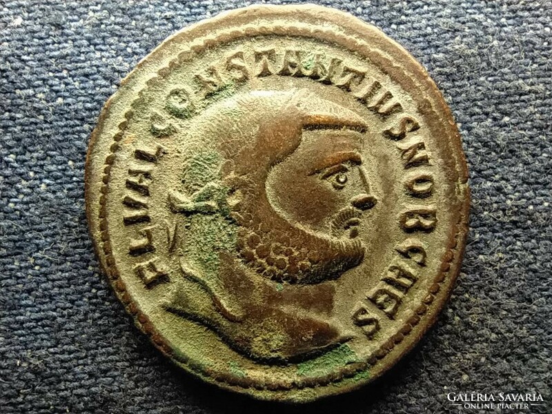 Római Birodalom I. Constantius (293-305) Follis GENIO POPVLI ROMANI Z ANT RIC 57a (id52024)