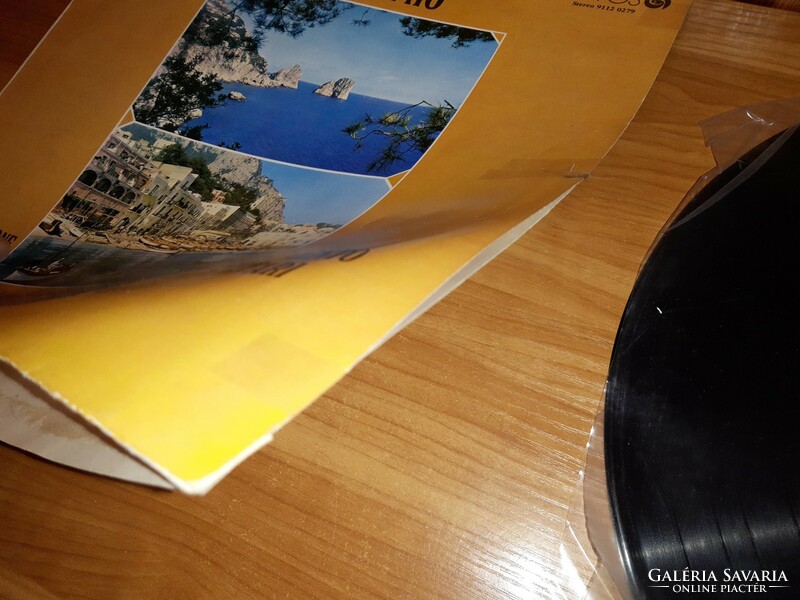 Lp vinyl vinyl record gaetano bardini - o sole mio