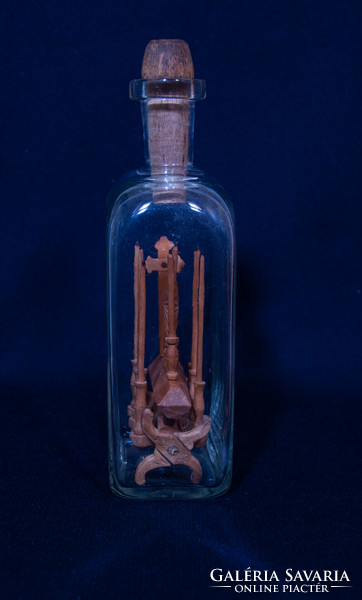 Türelemüveg,pincetok huta üveg!! 1810 körül
