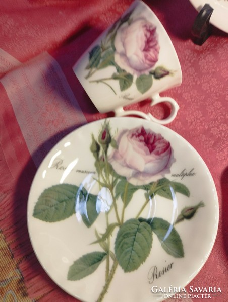 Gyönyörű 3 darabos angol porcelán reggeliző