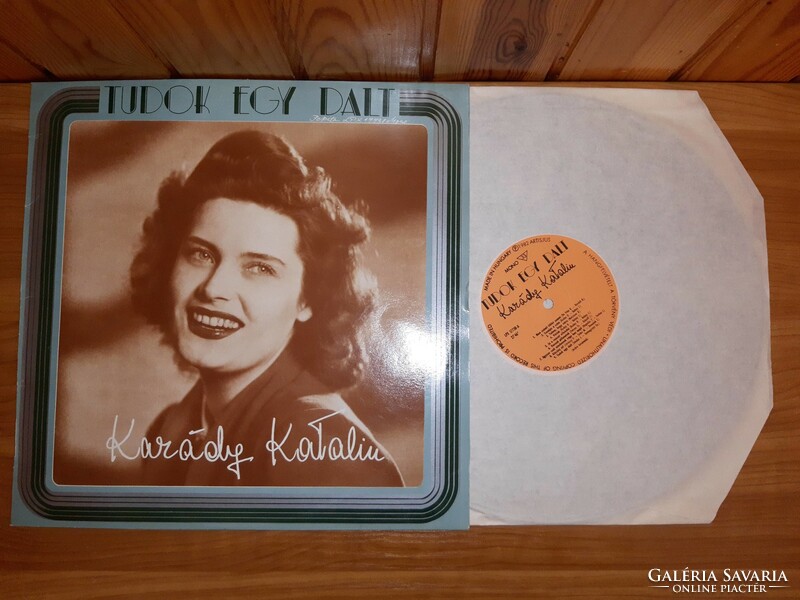 Lp vinyl vinyl record Karády Katalin - I know a song