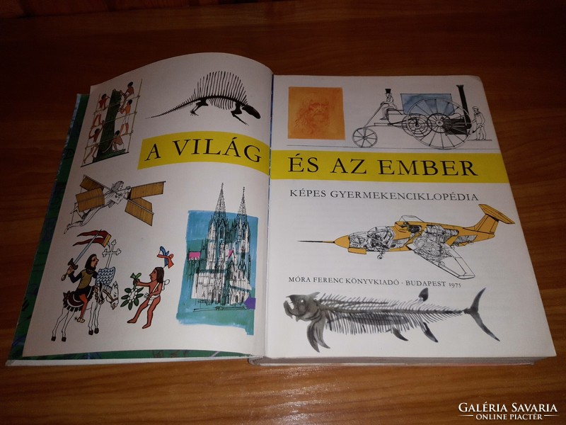 The world and man can children's encyclopedia - György Kulin book