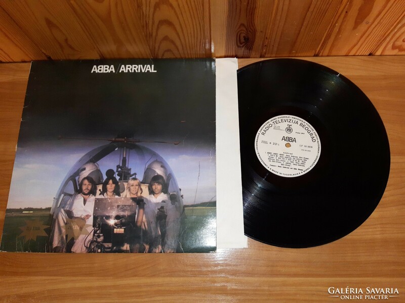 Lp vinyl vinyl record record - abba- arrival yugoslavian release