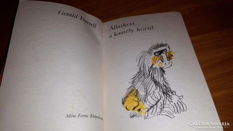 Gerald Durrell - Állatkert a kastély körül könyv