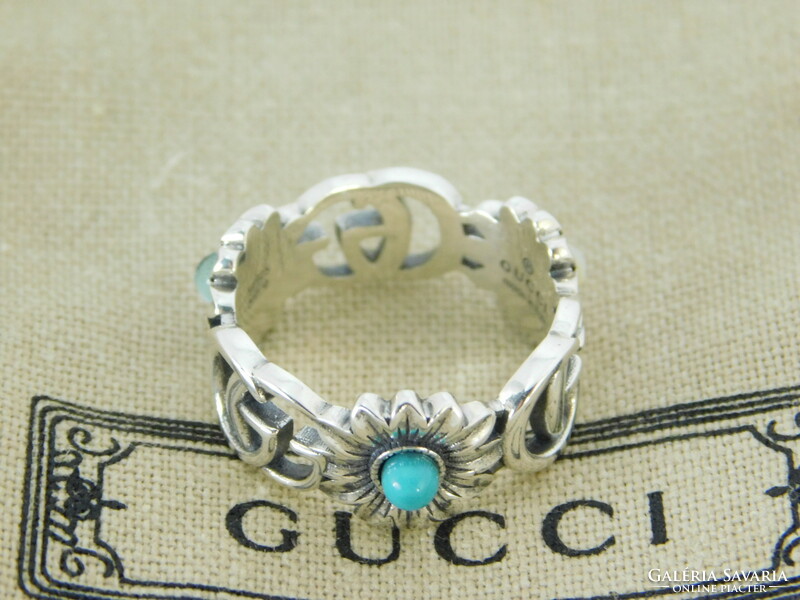 Gucci women's silver ring