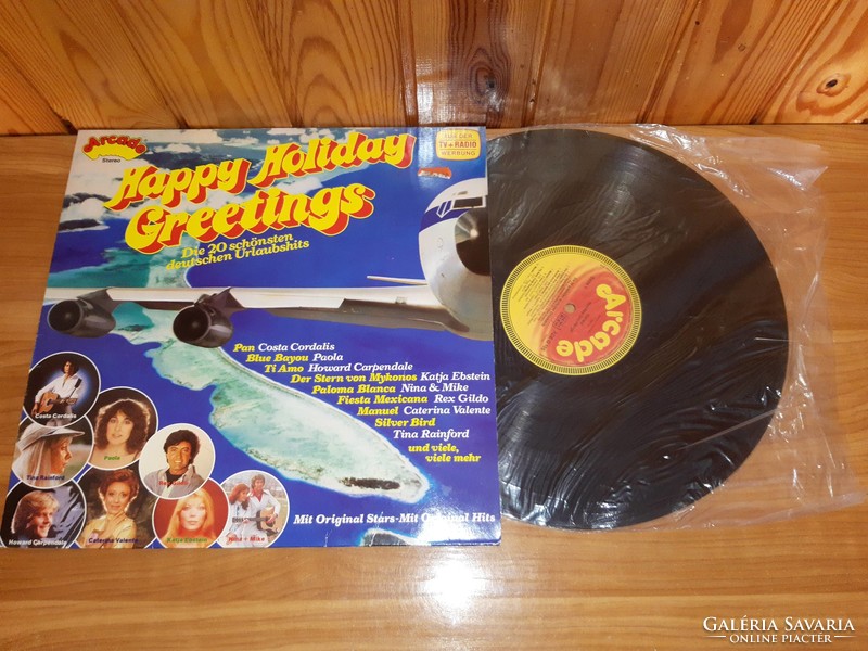 Lp vinyl vinyl record happy holiday greetings
