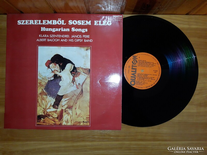 Lp vinyl record Szentendre pere - love is never enough