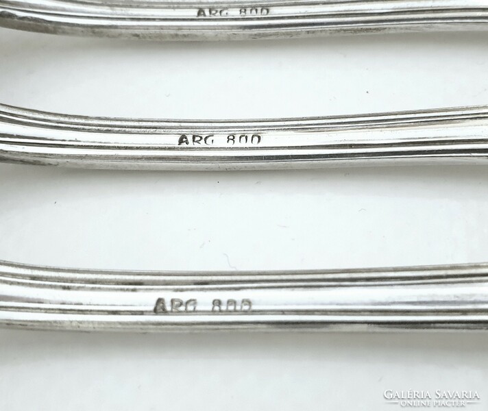 Art Deco ezüstözött töredék készlet (75 db) - ARG800