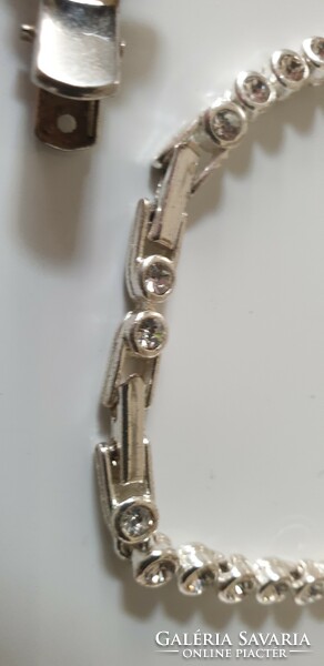 2 stone bracelets + hair clip