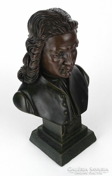 1N676 marked and dated Bach resin bust 28.5 Cm