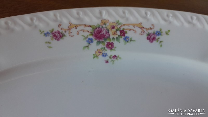 Old marked /altromlauer/ a wonderful rosy roast or pastry plate