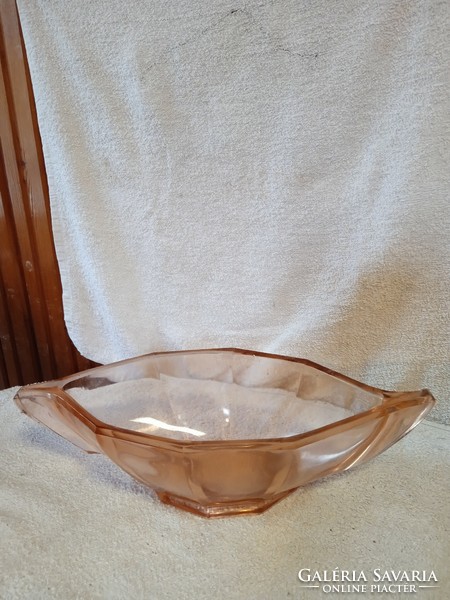 Art deco söhne irène design large èp glass jardiner rose