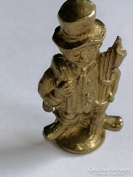 Copper, figure with a lucky hat, perhaps a chimney sweep 48.