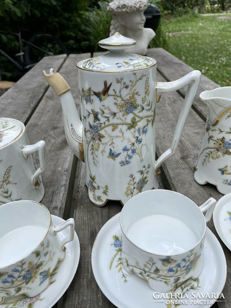 Antique French porcelain set