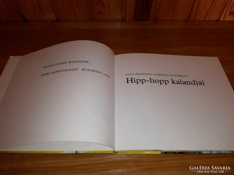 Elli Peonidu - Hipp-hopp kalandjai könyv