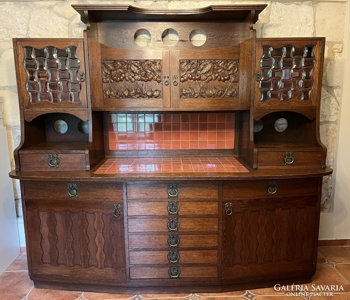 Art Nouveau sideboards - august ungethüm (Vienna)