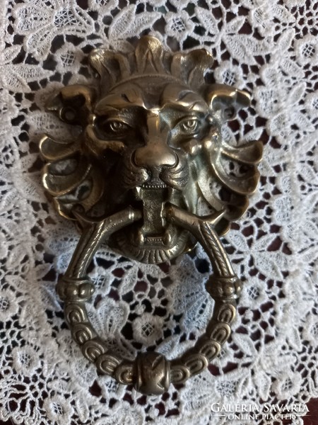 Copper door knocker