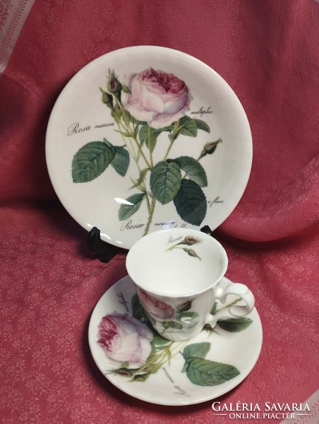 Beautiful 3-piece English porcelain breakfast set
