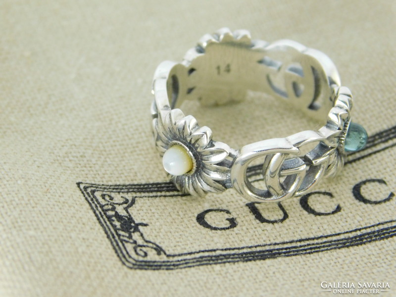 Gucci Női Ezüst Gyűrű