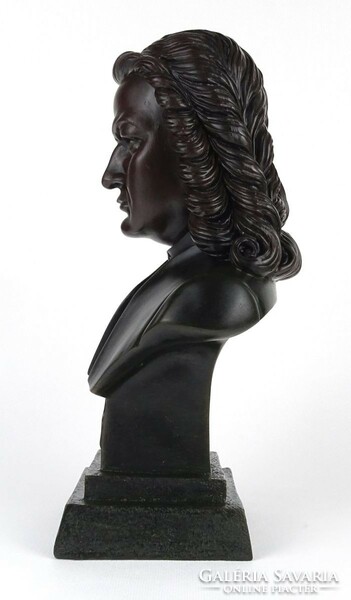 1N676 marked and dated Bach resin bust 28.5 Cm