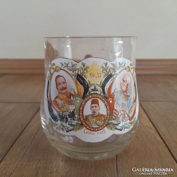 Old Ferenc József large glass cup