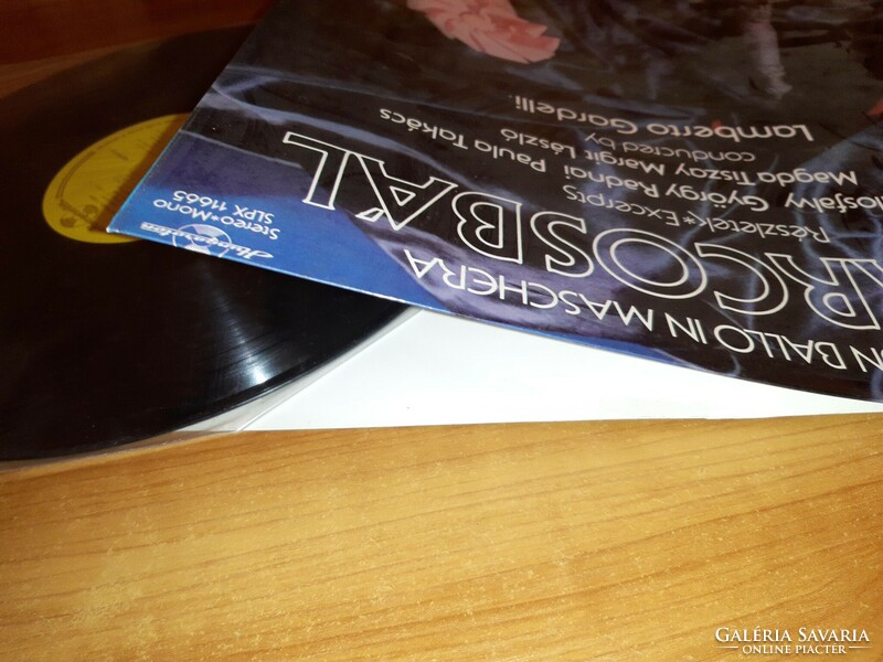 LP vinyl record giuseppe verdi - the masquerade ball - details