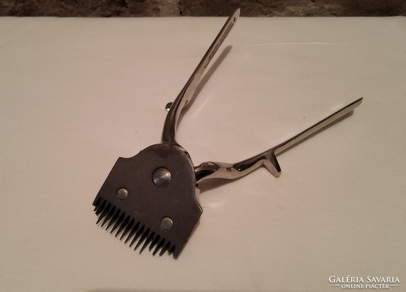 Old metal hand clipper