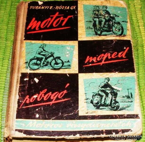 Eladó(ritka) régi motoros könyvek csak egyben!