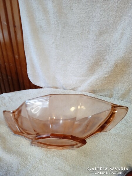 Art deco söhne irène design large èp glass jardiner rose