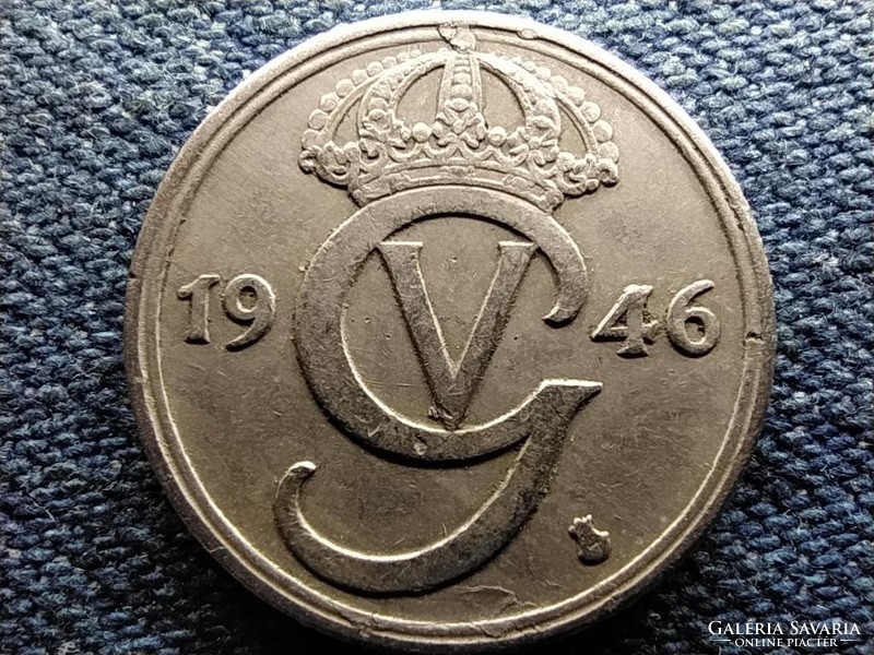 Svédország V. Gusztáv (1907-1950) 50 Öre 1946 TS (id66893)