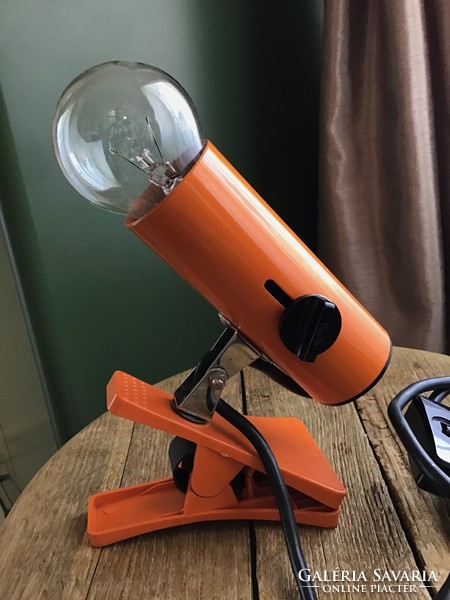 Old Targetti Italian clip lamp, from 1960