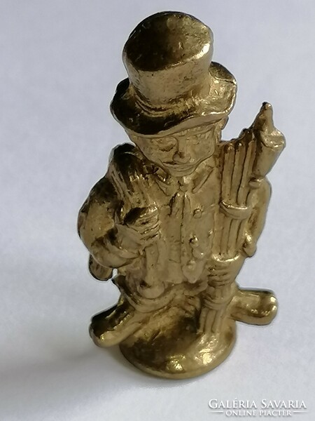 Copper, figure with a lucky hat, perhaps a chimney sweep 48.