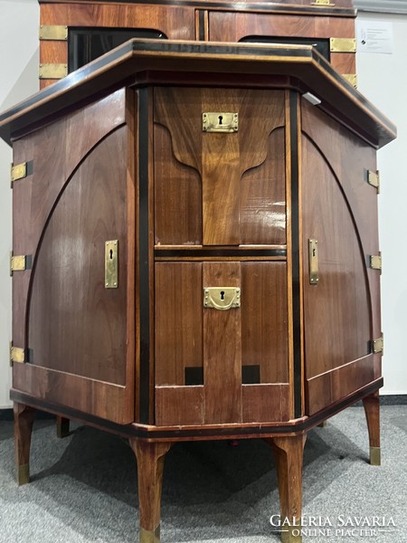 August ungethüm, Art Nouveau bar cabinet, around 1905