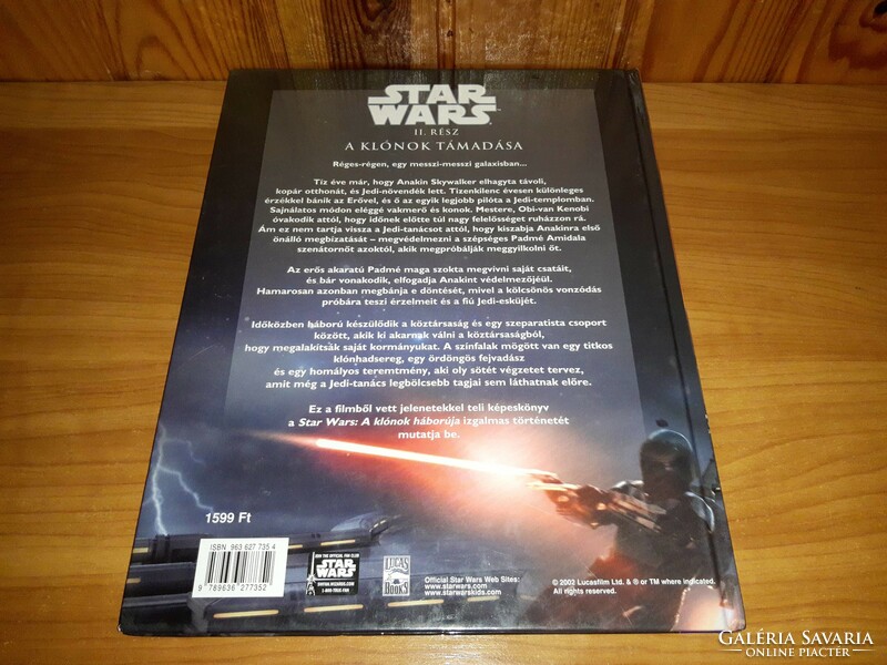 Star Wars 2. rész: A klónok támadása - 2002 könyv füzet
