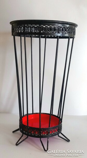 Wrought iron umbrella holder vintage design negotiable