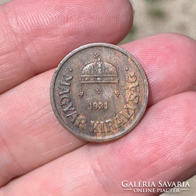 2 Fillér 1931 Kingdom of Hungary coin money coin bronze