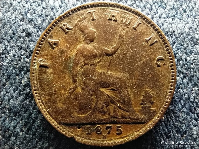 Victoria of England (1837-1901) 1 farthing 1875 h (id60667)