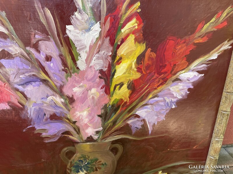 Zoltán Takács flower still life painting oil painting gallery