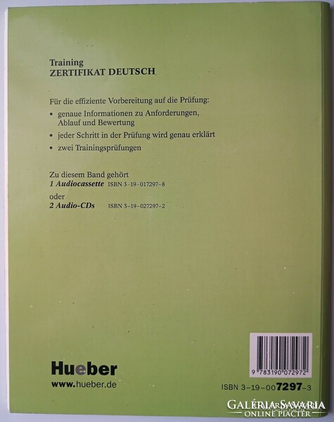 Training Zertifikat Deutsch