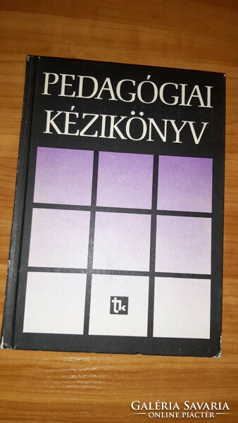 Pedagógiai kézikönyv - 1980 könyv