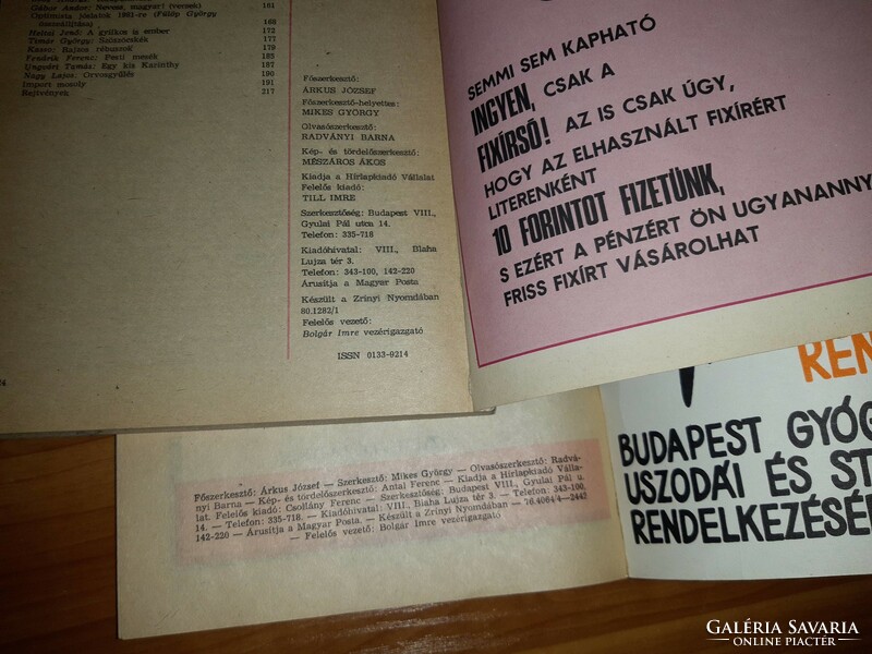Barabás Tamás - Ludas Matyi Évkönyve 1977 és 1981 könyv