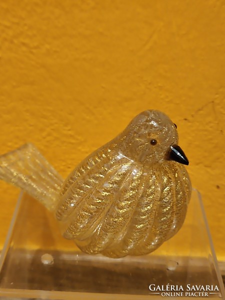 Barovier glass bird - unique item